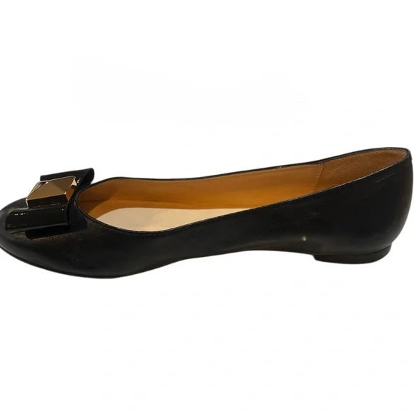 Kate Spade Black Tula Ballet Flats 8 Brand New! - Picture 6 of 10